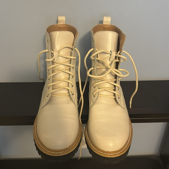 Mi.im booties in cream worn once - Picture 3 of 4